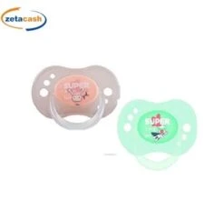 SET 2 CIUCCETTI REVERSIBILI TIGEX 18-36 MESI