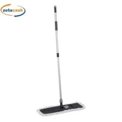 MOP XL MICROFIBRA DOPPIA AZIONE BIANCO GRIGIO MANICO ALLUMIN