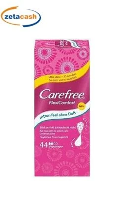 SALVASLIP CAREFREE COTTON 44 PEZZI FLEXICOMFORT NORMAL 1 SALVASLIP CAREFREE COTTON 44 PEZZI FLEXICOMFORT NORMAL