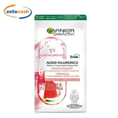 MASCHERA IN TESSUTO CON ESTRATTO DI ANGURIA 15 GRAMMI 1 MASCHERA IN TESSUTO CON ESTRATTO DI ANGURIA 15 GRAMMI