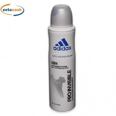 ADIDAS DEODORANTE SPRAY DONNA INVISIBLE 150ML 1 ADIDAS DEODORANTE SPRAY DONNA INVISIBLE 150ML