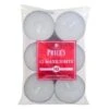 MAXI TEALIGHTS BIANCA 12 PZ. PRICE'S D. 6 DURATA 10 ORE