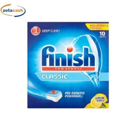 FINISH POWERBALL TABS 10 PZ LEMON SPARKLE 1 FINISH POWERBALL TABS 10 PZ LEMON SPARKLE