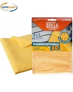 PANNOSPUGNA 3D IN ACETATO DI POLIVINILE AZIONE 2 IN 1