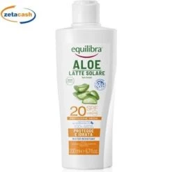 LATTE SOLARE ALOE VERA PROTEZIONE 20 200 ML