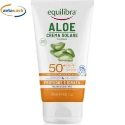 CREMA SOLARE ALOE VERA PROTEZIONE 50