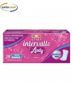 LINES INTERVALLO LADY MAXI 28 PEZZI