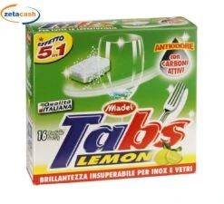 TABS PER LAVASTOVIGLIE PROFUMO LIMONE 16 PEZZI