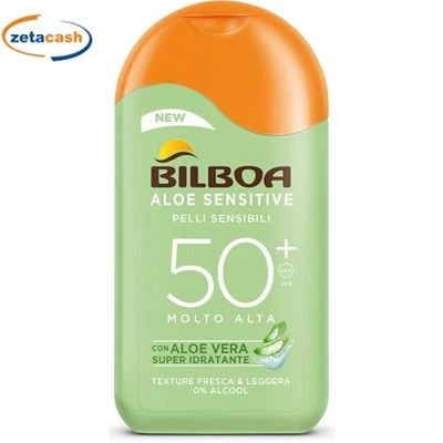 BILBOA ALOE SENSITIVE PELLI SENSIBILI 50 PIU 1 BILBOA ALOE SENSITIVE PELLI SENSIBILI 50 PIU