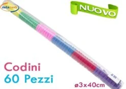 ELASTICI PER CAPELLI 60 PZ IN TUBO