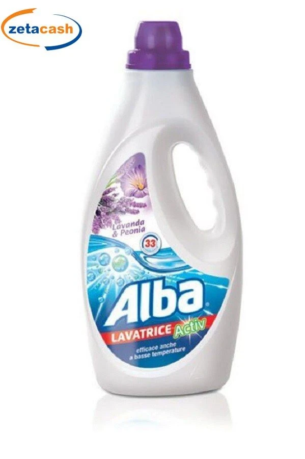 ALBA LAVATRICE 33 LAVAGGI PRUFUMO DI LAVANDA E PEONIA 1 ALBA LAVATRICE 33 LAVAGGI PRUFUMO DI LAVANDA E PEONIA