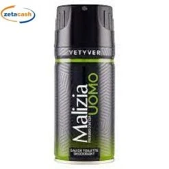 DEODORANTE SPRAY MALIZIA UOMO 150 ML VETIVER