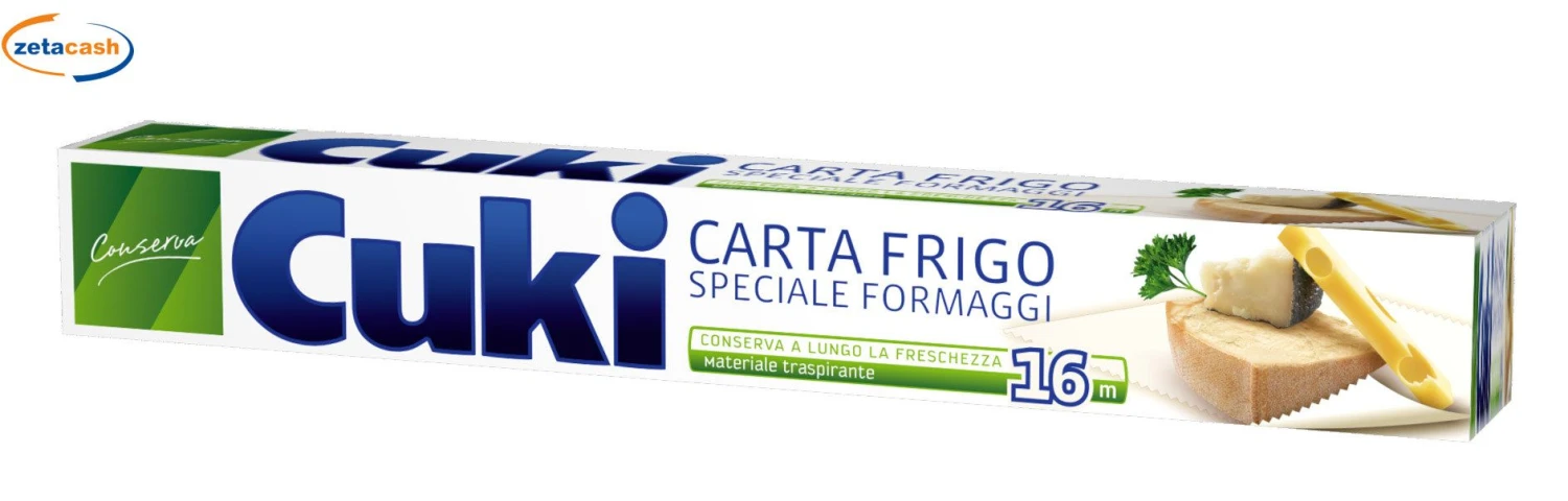 CARTA FRIGO/FORMAGGI CUKI 16 MT 1 CARTA FRIGO/FORMAGGI CUKI 16 MT