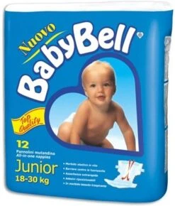 PANNOLINI MUTANDINA 12 PEZZI