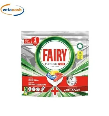 FAIRY PLATINUM PLUS PASTIGLIE PER LAVASTOVIGLIE 10 PEZZI 1 FAIRY PLATINUM PLUS PASTIGLIE PER LAVASTOVIGLIE 10 PEZZI
