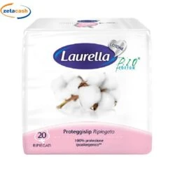 LAURELLA ASSORBENTI BIO COTONE PROTEGGISLIP, 20 PEZZI
