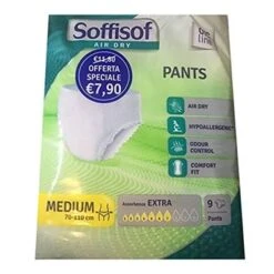 MUTANDE ASSORBENTI MONOUSO MEDIO 70 110 CM