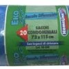 SACCHI PATTUMIERA CONDOMINIALI 20 PEZZI AZZURRO 110 LITRI