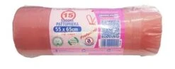 SACCHI PATTUMIERA 15 PZ ROSA PROFUMATI CON MANIGLIE