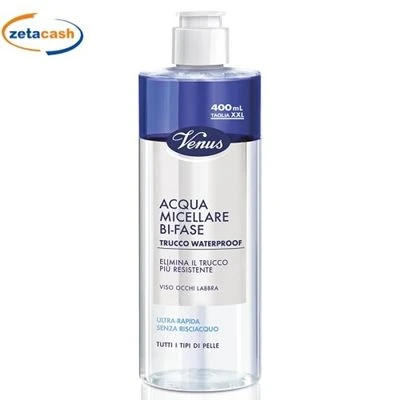VENUS ACQUA MICELLARE BIFASE 400 ML 1 VENUS ACQUA MICELLARE BIFASE 400 ML