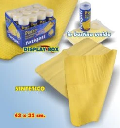 PANNO SCAMOSCIATO SINTETICO 43X32 CM