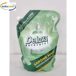 SAPONE LIQUIDO MANI ECORICARICA 2LT DELIZIA MUSCHIO BIANCO