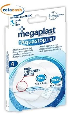 CEROTTI AQUASTOP 4 PEZZI MEGAPLAST XXL