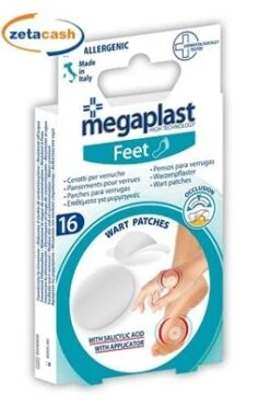 CEROTTI PER VERRUCHE 16 PEZZI MEGAPLAST