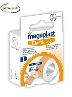 ROCCHETTO IN TELA MEGAPLAST STRONG 5 M X 1 CM 1 ROCCHETTO IN TELA MEGAPLAST STRONG 5 M X 1 CM