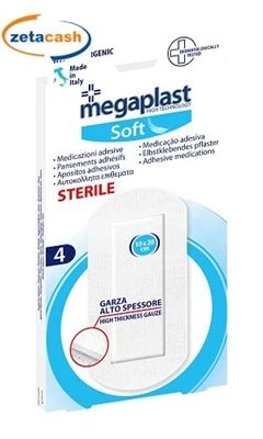 CEROTTI 4 PEZZI MEGAPLAST 10 X 20 CM