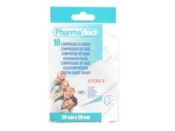 COMPRESSE DI GARZA 10 PEZZI