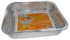 CASSERUOLE IN ALLUMINIO 2 PEZZI 8 PORZIONI