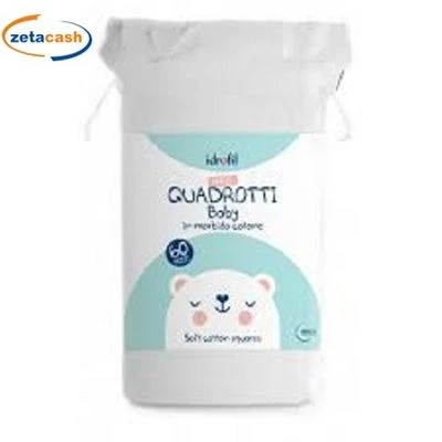 QUADROTTI BABY 60 PEZZI IN 100% COTONE 1 QUADROTTI BABY 60 PEZZI IN 100% COTONE