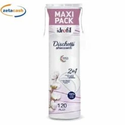 CONF 120 DISCHETTI STRUCCANTI USO COSMETICO IN COTONE