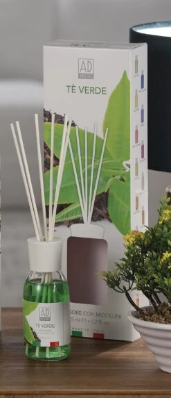 DIFFUSORE DI FRAGRANZA CON MIDOLLINI 125 ML TE VERDE