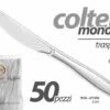 COLTELLO 50 PZ IN PLASTICA CM 17