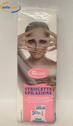 STRISCETTE EPILAZIONE CM 7X20 50 PEZZI