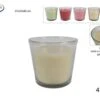 CANDELA PROFUMATA IN VASO VETRO 5 FRAGRANZE