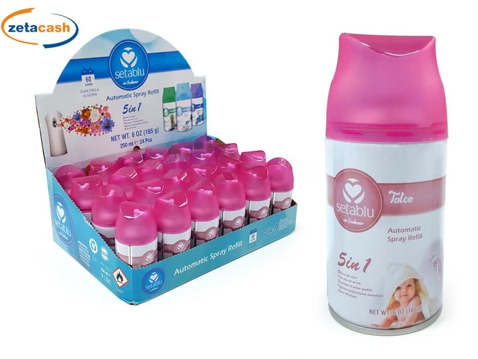 DEODORANTE PER AMBIENTI AL TALCO 250 ML 1 DEODORANTE PER AMBIENTI AL TALCO 250 ML