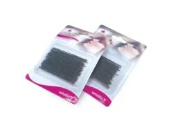 FORCINA METALLO LUNGA 50PZ NERA