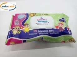 CONF 72 SALVIETTINE BABY OLIO ARGAN PROF ZUCCHERO FILATO