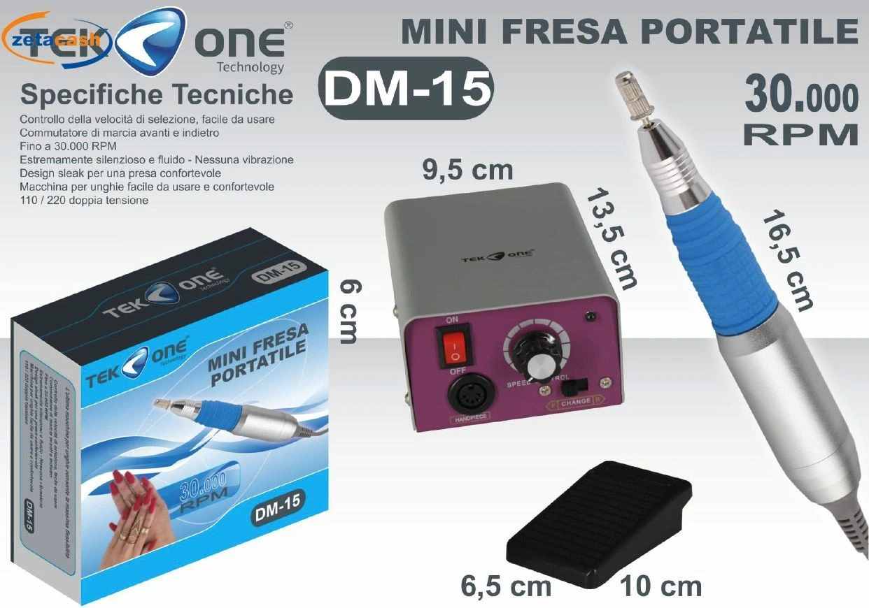 MINI FRESA PORTATILE 30000 RPM 1 MINI FRESA PORTATILE 30000 RPM