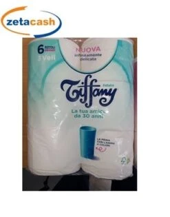 ROTOLI CARTA IGIENICA 3 VELI FIDATA 6 PEZZI