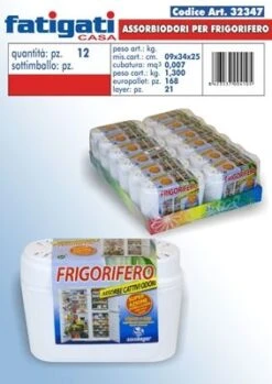 DEUMIDIFICATORE FRIGO ASSORBE CATTIVI ODORI