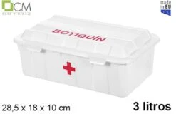 CASSETTA PRONTO SOCCORSO VUOTA IN PLASTICA