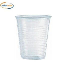 BICCHIERE IN PLASTICA 100 CC TRASPARENTE 100 PEZZI